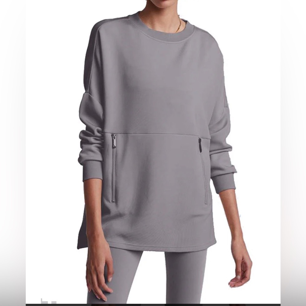 NWT VARLEY Bayliss Sweatshirt in Sate - Size Small